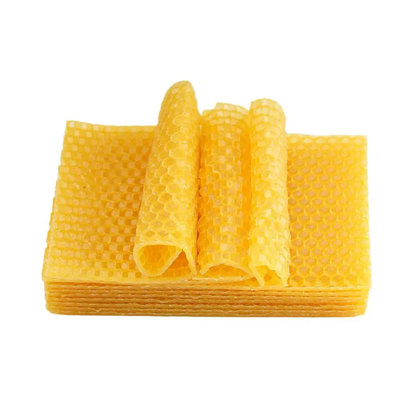 10/20Pcs Natural Beeswax Sheet - Candle Supplies Beeswax บทวิจารณ์และราคา