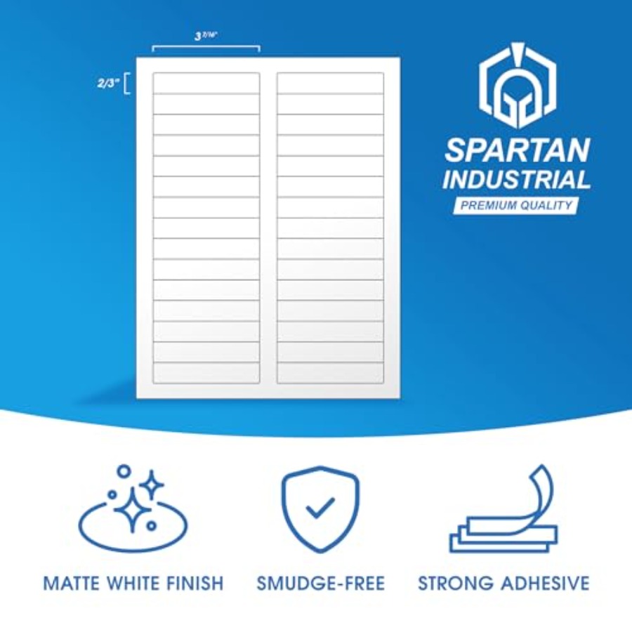 2/ Matte White Printable Label - Sticker Label Template บทวิจารณ์และราคา