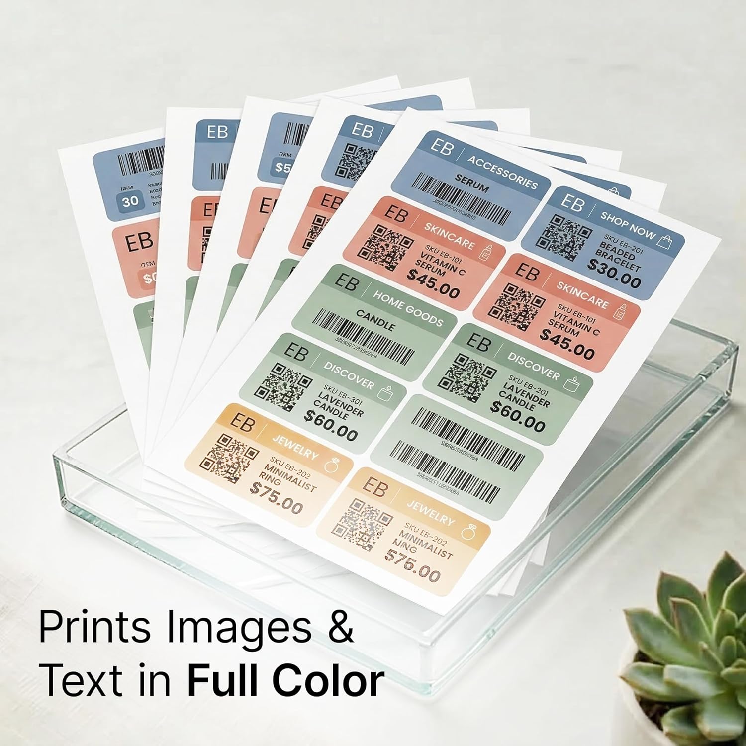3x2 Matte White Printable Ship - Sticker Label Template บทวิจารณ์และราคา