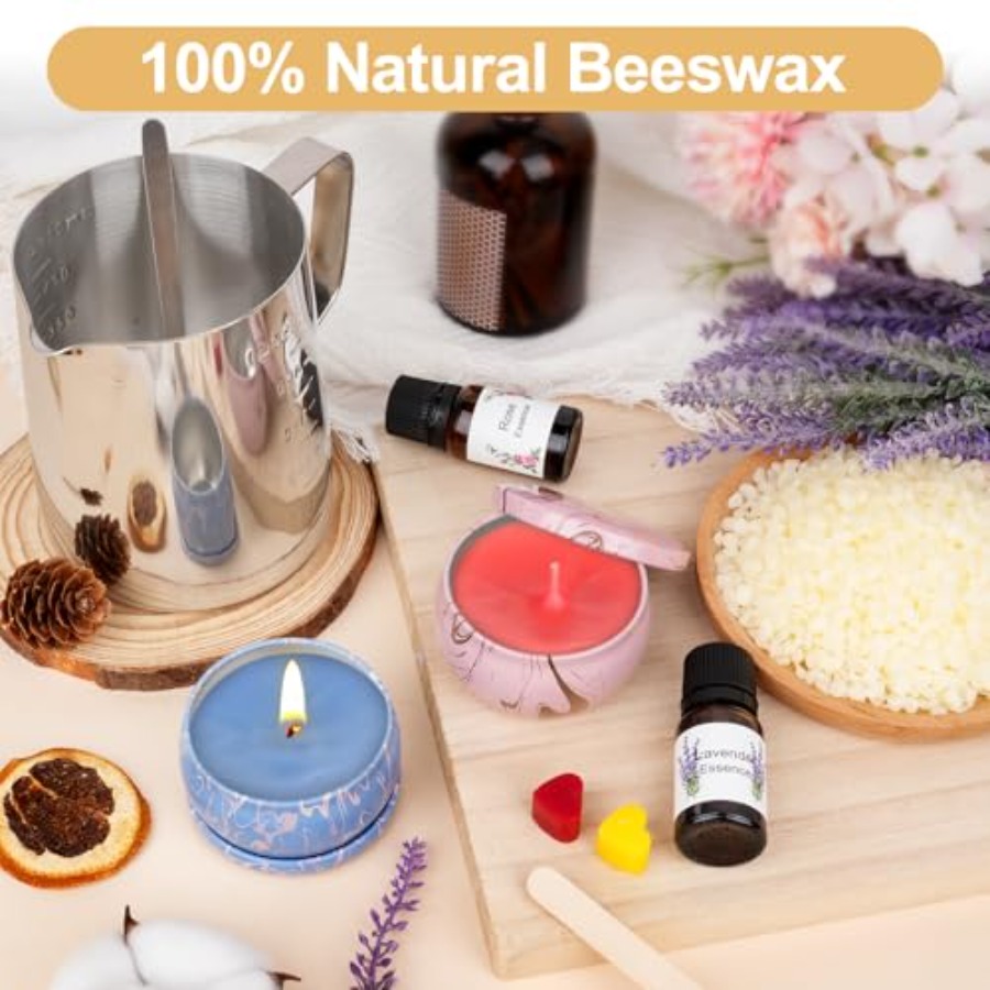 Candle Making Kits for Adults, - Candle Supplies Beeswax บทวิจารณ์และราคา