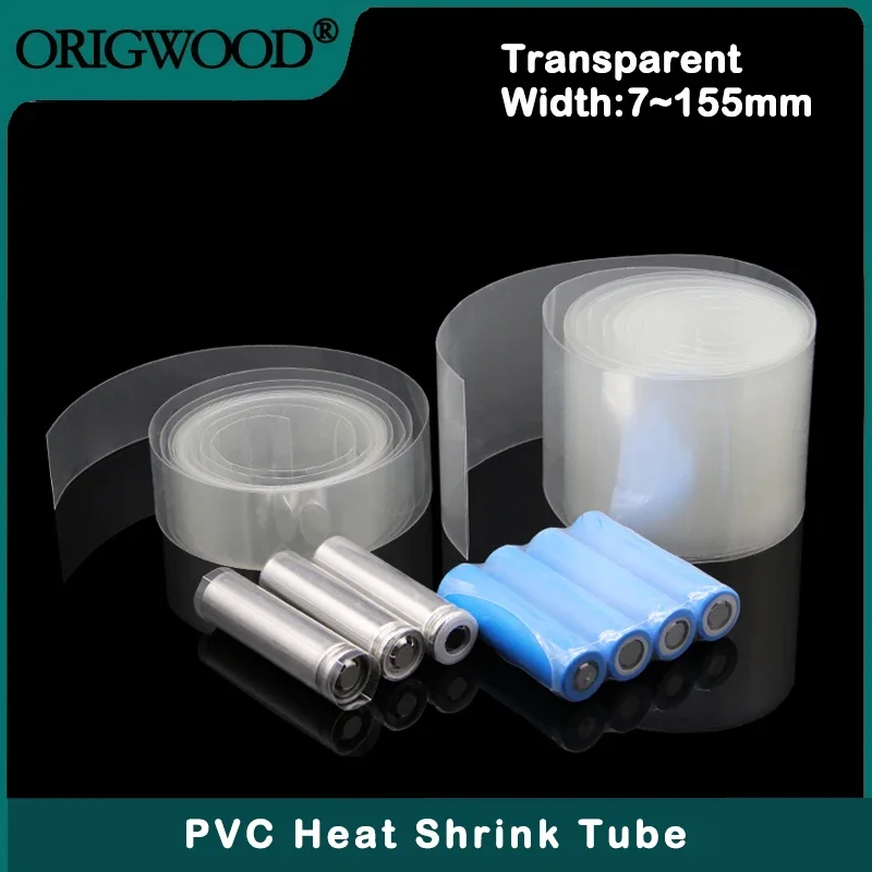 7~ 155mm Transparent PVC Heat  - Shrink Sleeve Pvc บทวิจารณ์และราคา