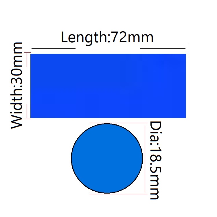 20/500pcs 18650 Battery Film T - Shrink Sleeve Pvc บทวิจารณ์และราคา