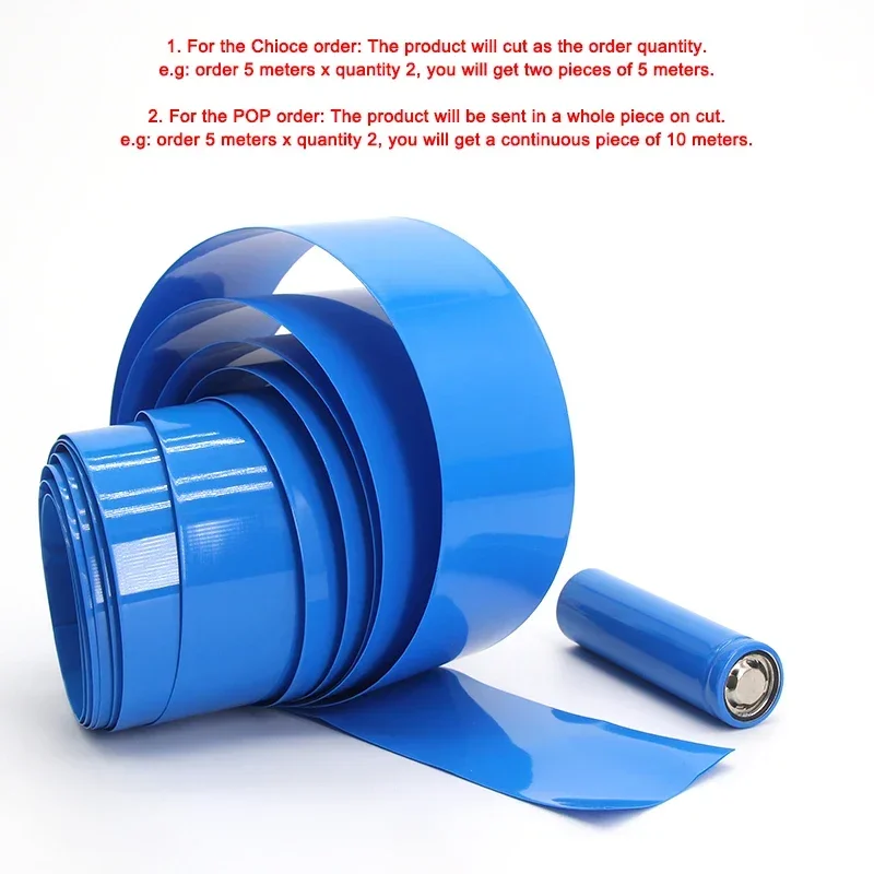 18650 PVC Heat Shrink Tube Bat - Shrink Sleeve Pvc บทวิจารณ์และราคา
