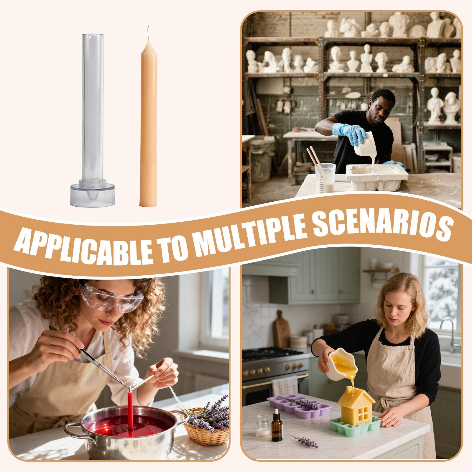 Candle Mold Taper Beeswax Cand - Candle Supplies Beeswax บทวิจารณ์และราคา