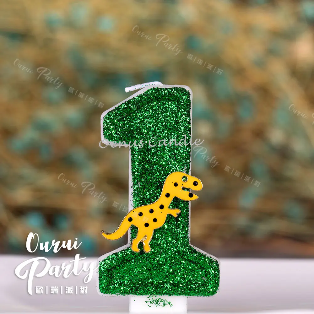 Dinosaur Birthday Candles Numb - Candle Supplies Beeswax บทวิจารณ์และราคา