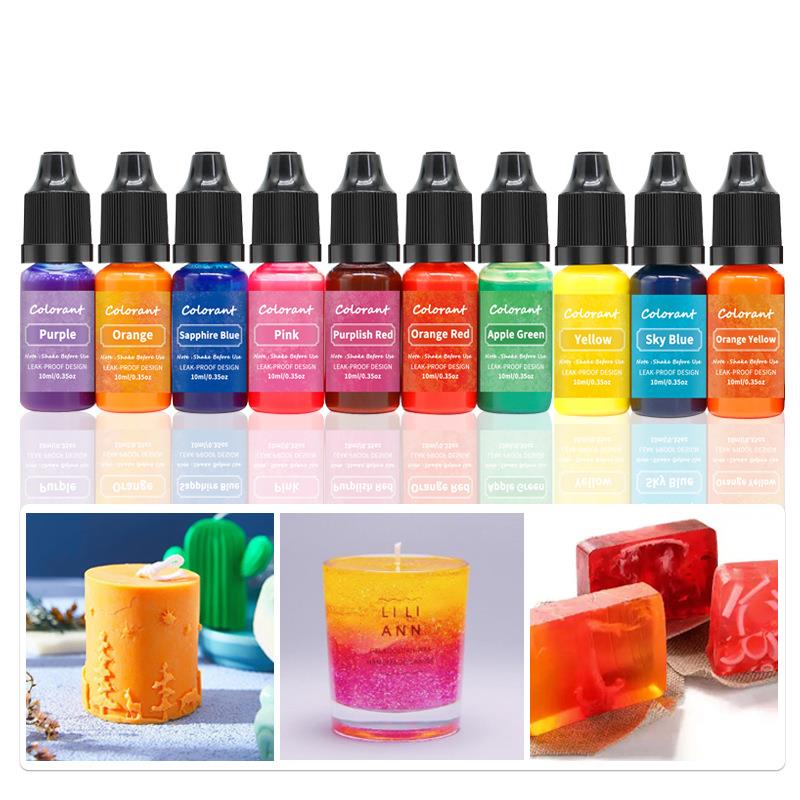 20 Colors 10ml Candle Wax Pigm - Candle Supplies Beeswax บทวิจารณ์และราคา