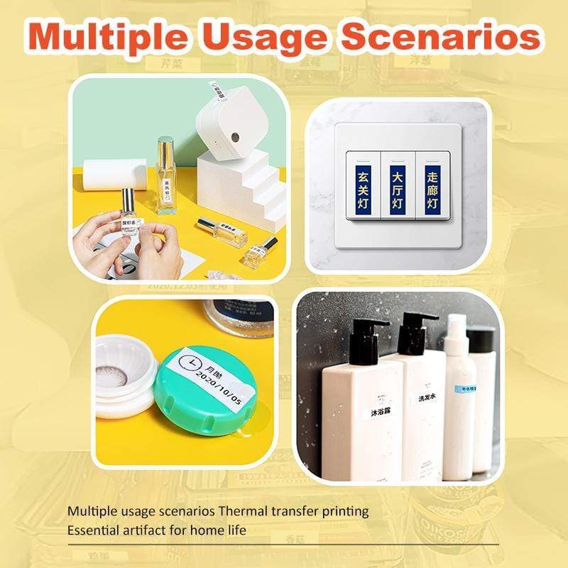 Make ID Label Maker Thermal Po - Sticker Label Template บทวิจารณ์และราคา