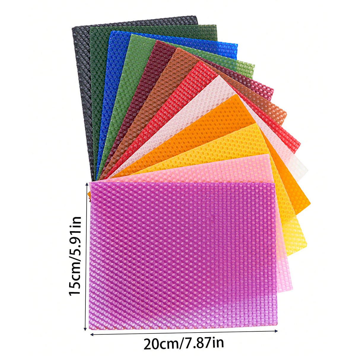 6 Pcs /15*20cm Beeswax Candle  - Candle Supplies Beeswax บทวิจารณ์และราคา