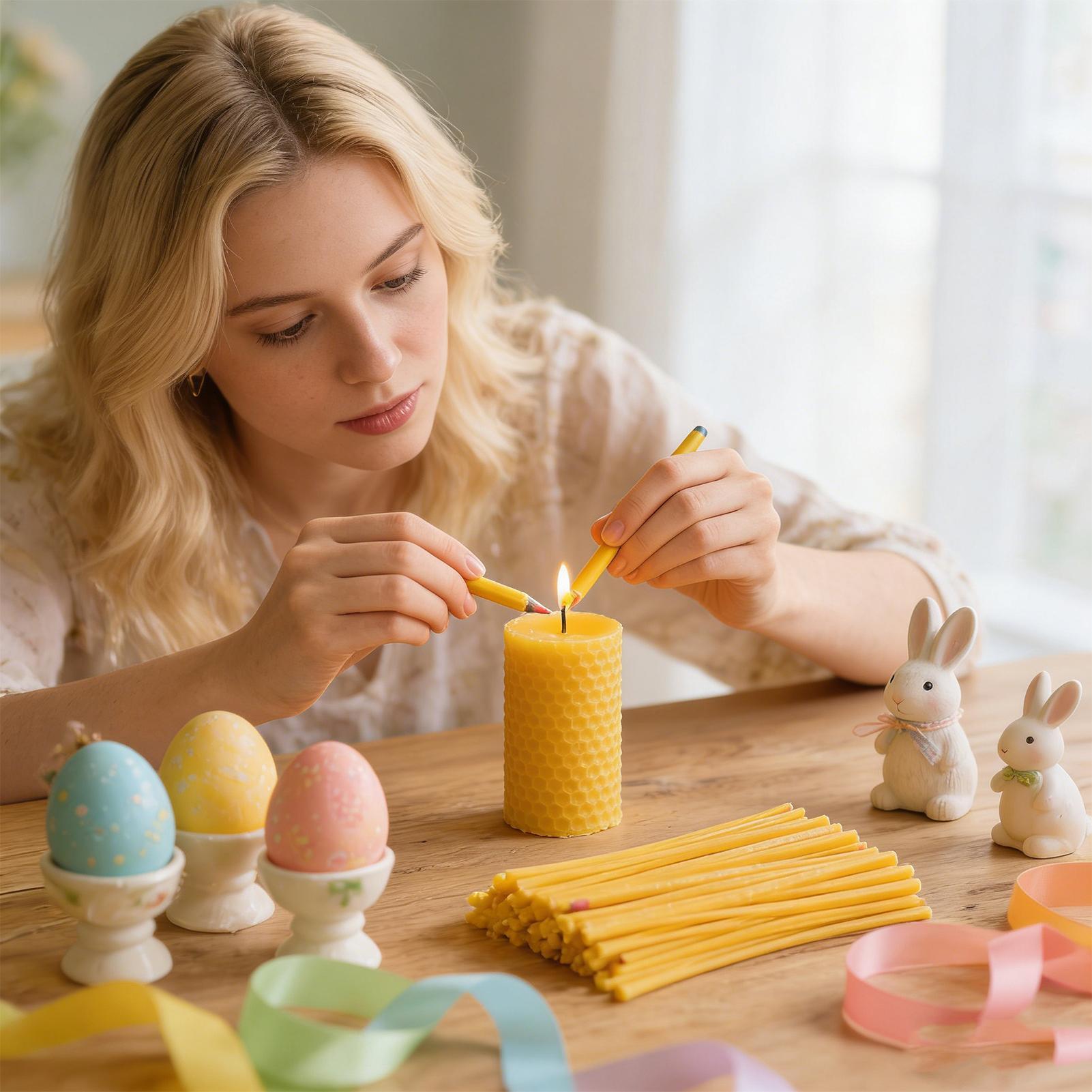 Egg Decorating Beeswax Sticks  - Candle Supplies Beeswax บทวิจารณ์และราคา
