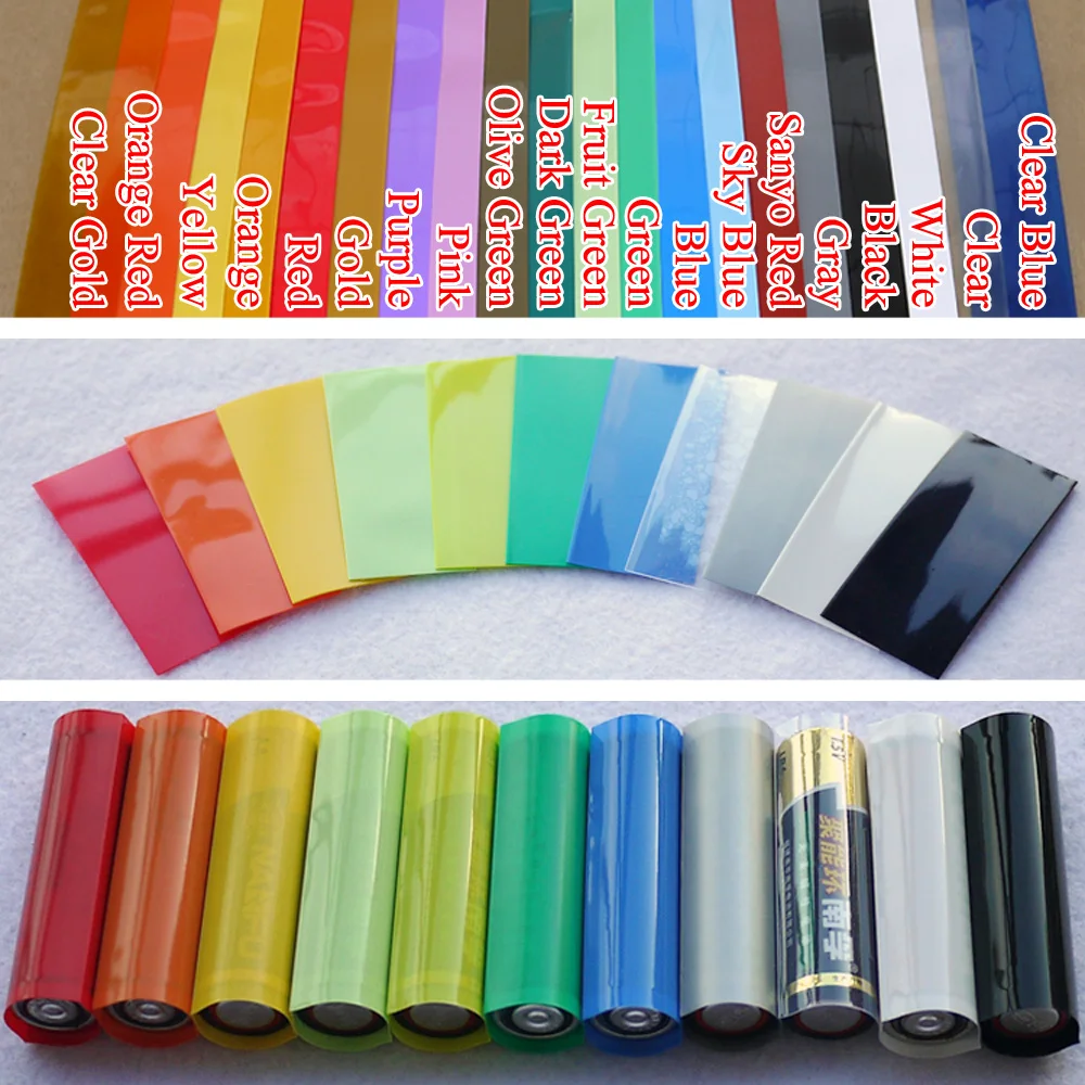 25~500pcs AA / AAA/18650/21700 - Shrink Sleeve Pvc บทวิจารณ์และราคา
