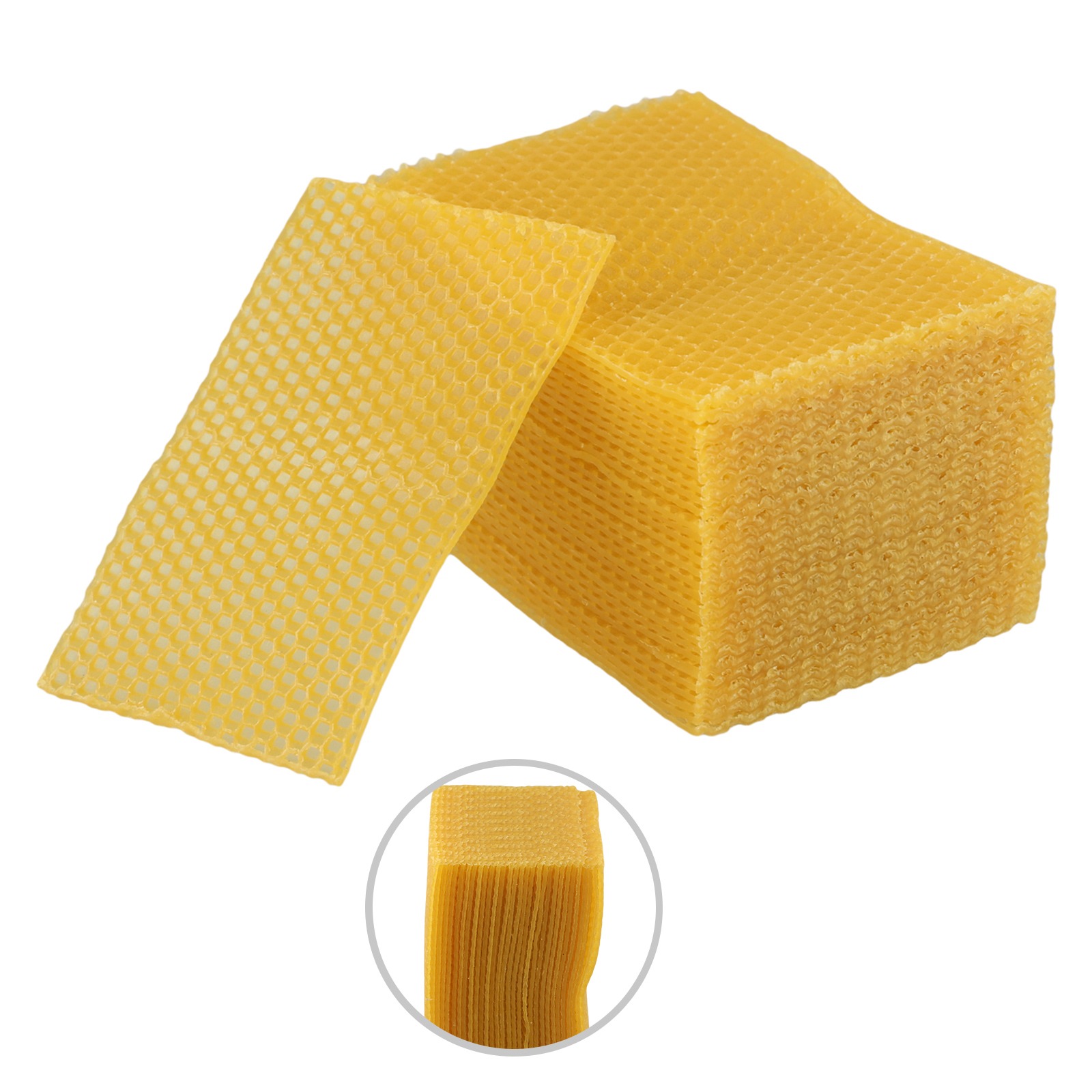 Beeswax Sheets for Beehive Fou - Candle Supplies Beeswax บทวิจารณ์และราคา