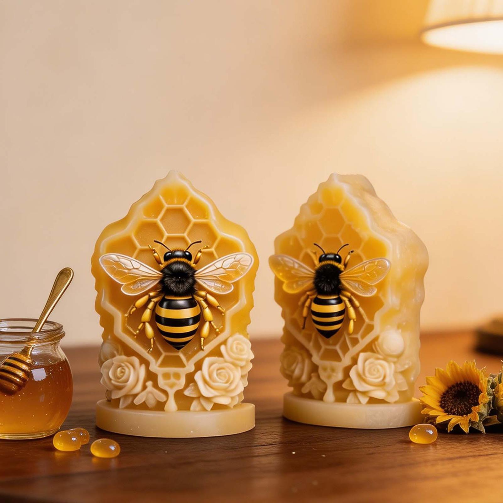 Honey Comb Silicone Mold 3D Ho - Candle Supplies Beeswax บทวิจารณ์และราคา
