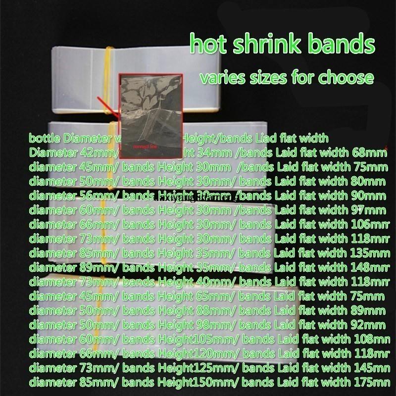 400pcs/lot PVC Hot Heat Shrink - Shrink Sleeve Pvc บทวิจารณ์และราคา