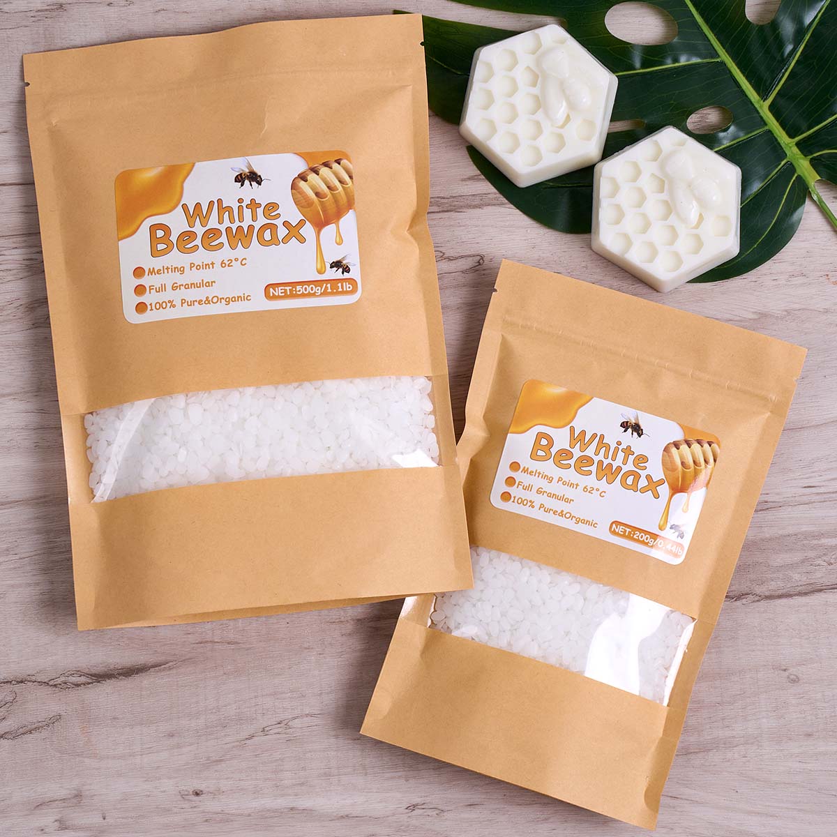 1000g White Beeswax DIY Candle - Candle Supplies Beeswax บทวิจารณ์และราคา